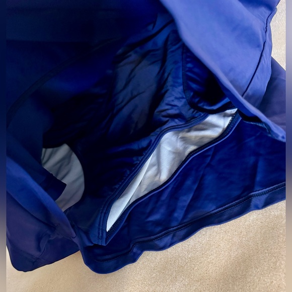 Bloomchic Navy Blue One Piece Swimsuit Romper Size 14-16 / 1X - Picture 8 of 14